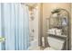 Well-maintained bathroom with a shower, bathtub and stainless steel fixtures at 840 Milton Oaks Dr, Johns Creek, GA 30022