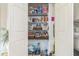 Well-organized pantry with shelves and storage baskets at 840 Milton Oaks Dr, Johns Creek, GA 30022