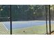 Fenced-in tennis courts offer residents recreational opportunities within the community at 3219 Roundfield Cir, Duluth, GA 30096