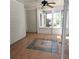 Sunroom with a ceiling fan and tiled floor at 5035 Harbor Ridge Dr, Buford, GA 30518