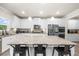 Spacious kitchen with granite countertops, stainless steel appliances, and ample cabinet space at 349 Garnet Dr, Acworth, GA 30101