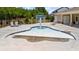 Fun splash pad with fountain feature, lounge chairs, and surrounding green space at 349 Garnet Dr, Acworth, GA 30101
