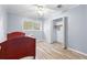 Bedroom with window and closet at 3927 Buck Rd, Powder Springs, GA 30127