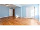Cozy bedroom featuring hardwood floors, fresh paint and ample closet space at 83 Ormond Se St, Atlanta, GA 30315