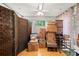 Versatile room with boxes; ready to be transformed into an office, bedroom, or living area at 2110 Augusta Se Dr # 204, Marietta, GA 30067