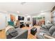 Bright living room boasts hardwood floors, ample seating, and an open layout at 2110 Augusta Se Dr # 204, Marietta, GA 30067