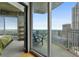 Balcony access from bedroom offers amazing city skyline views at 400 W Peachtree Nw St # 3711, Atlanta, GA 30308