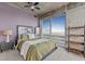 Serene bedroom with city views and natural light at 400 W Peachtree Nw St # 3711, Atlanta, GA 30308