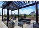 Rooftop deck featuring lounge seating, potted plants, and a cityscape view at 400 W Peachtree Nw St # 3711, Atlanta, GA 30308