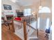 Bright living room with fireplace and ample natural light from a large window at 2325 Sailor Ln, Suwanee, GA 30024