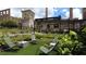 Beautiful courtyard with artificial turf and relaxing lounge chairs at 170 Boulevard Se # 221E, Atlanta, GA 30312