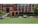 Well-maintained dog park with secure fencing and artificial turf at 170 Boulevard Se # 221E, Atlanta, GA 30312