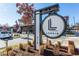 Modern Larkin Apartment complex sign, beautifully landscaped and with clear visibility at 170 Boulevard Se # 221E, Atlanta, GA 30312