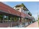 Exterior view of Six Feet Under Restaurant with a rooftop garden and outdoor seating at 170 Boulevard Se # 221E, Atlanta, GA 30312