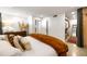 Bright main bedroom with a walk-in closet, neutral colors, and modern decor at 170 Boulevard Se # 221E, Atlanta, GA 30312