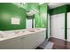 Bathroom with vanity, dual sinks, and tiled floors at 2521 Eden Ridge Ln # 7, Acworth, GA 30101