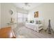 Cozy bedroom featuring neutral walls, hardwood floors, and a metal bedframe at 2521 Eden Ridge Ln # 7, Acworth, GA 30101