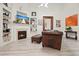 Inviting living room featuring fireplace, built-in shelves, comfortable seating, and natural light at 2521 Eden Ridge Ln # 7, Acworth, GA 30101