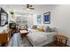 Cozy living room showcasing comfortable seating, stylish decor, and natural light at 12 Becker Nw Pl, Atlanta, GA 30307