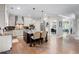 Bright, open kitchen with granite countertops, stainless steel appliances, and central island with seating at 1270 Briarwood Ne Rd, Atlanta, GA 30319