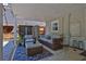 Cozy covered outdoor seating area with comfortable furniture and charming decor at 3131 Lee Cir, Buford, GA 30518