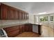 Bright eat-in kitchen with stainless steel appliances, granite countertops and abundant cabinet space at 1956 Regents Way, Marietta, GA 30062