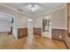 Inviting dining room features hardwood floors, neutral walls, and easy access to other rooms at 849 N Park Ave, Marietta, GA 30060
