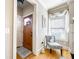 Entryway featuring hardwood floors, a chair, and a bright window with elegant decor at 4206 Mastic Pt # 24, Acworth, GA 30101