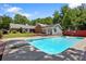 Inviting backyard with a refreshing in-ground pool and spacious patio for relaxation at 3690 Lithia Way, Lithia Springs, GA 30122