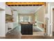 Spacious kitchen featuring a modern island at 5271 Oglethorpe Ct, Powder Springs, GA 30127
