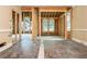 New home construction showcasing an open-concept living space with natural light and exposed framing at 5271 Oglethorpe Ct, Powder Springs, GA 30127
