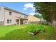 Spacious backyard with patio and garden, perfect for outdoor activities at 1786 Jameson Cir, Lawrenceville, GA 30043
