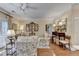Inviting living room with cozy furniture, hardwood floors, and a ceiling fan at 5415 Northland Ne Dr # 303, Atlanta, GA 30342