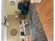Comfortable living room featuring stylish decor, hardwood floors, and plenty of natural light at 191 Baywood Way, Hiram, GA 30141