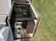 Cozy covered patio with comfortable seating, creating a perfect outdoor living space at 191 Baywood Way, Hiram, GA 30141