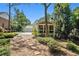 Landscaped backyard with stepping stones and greenery at 6300 Blackwater Trl, Atlanta, GA 30328