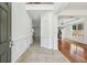 Spacious foyer features tile flooring and moldings, leading to the living areas at 2761 Valley Spring Dr, Lawrenceville, GA 30044