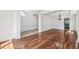 Bright and spacious living room offers hardwood floors and detailed moldings at 2761 Valley Spring Dr, Lawrenceville, GA 30044