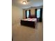 Bedroom featuring a queen bed, neutral carpet, and large windows for a restful space at 160 Eastlake Nw Pt, Kennesaw, GA 30144