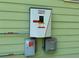 Generac PWR Cell system mounted on the home's exterior wall for energy efficiency at 235 Pirkle Ct, Cumming, GA 30040