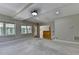 Bonus room with with recessed lights and natural light at 6010 Somerset Ct, Suwanee, GA 30024