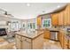 Spacious kitchen with island, eat in table and stainless steel appliances at 2720 Stillwater Lake Ln, Marietta, GA 30066