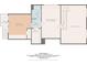 Floor plan of the second story featuring two bedrooms, two bathrooms, and a bonus room at 4393 Cannon Rd, Loganville, GA 30052