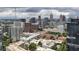 Amazing city skyline view from a high-rise condo building at 855 Peachtree Ne St # 3304, Atlanta, GA 30308