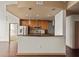 Spacious kitchen featuring a breakfast bar, stainless steel appliances, and modern finishes at 855 Peachtree Ne St # 3304, Atlanta, GA 30308