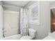 Bathroom with tub and shower combination at 1010 Capella Creek Way, Grayson, GA 30017