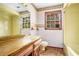 Bathroom featuring linoleum flooring, and natural lighting at 5419 Ahyoka Dr, Morrow, GA 30260