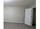 Neutral bedroom features neutral walls and carpet, ready for your personal touch at 3618 Prescot Way, Douglasville, GA 30135