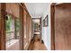 Bright, airy hallway with hardwood floors and access to the outside porch at 3152 Sycamore Ln, Marietta, GA 30066