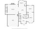Detailed floor plan showcasing the layout of the main level at 5841 Cobalt Dr, Powder Springs, GA 30127